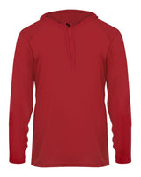 Badger 4150 Men's B-Core Long-Sleeve Hooded Tee Badger