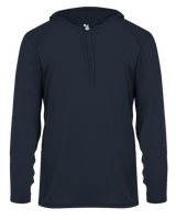 Badger 4150 Men's B-Core Long-Sleeve Hooded Tee Badger
