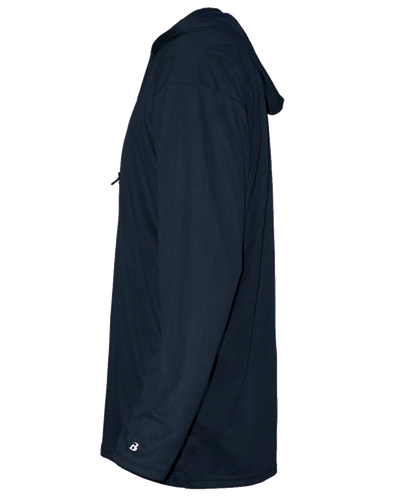 Badger 4150 Men's B-Core Long-Sleeve Hooded Tee