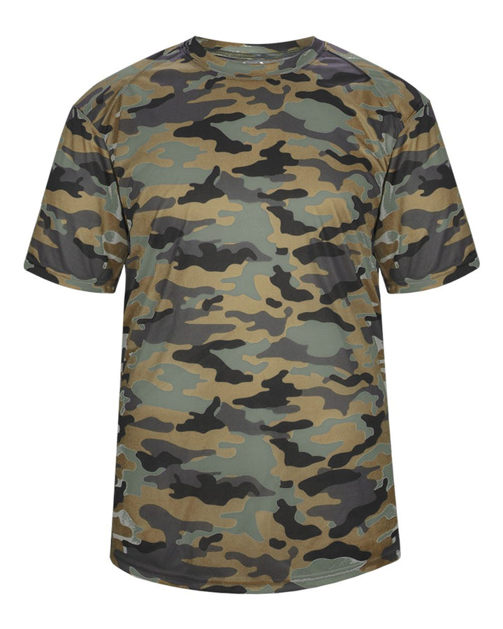 Badger Men's Camo Tee Badger