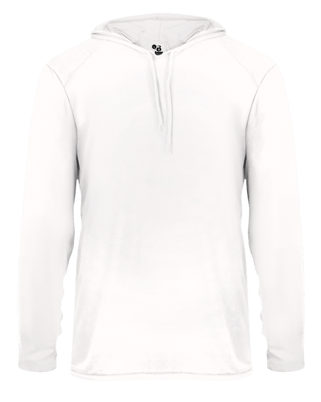 Badger 4150 Men's B-Core Long-Sleeve Hooded Tee Badger