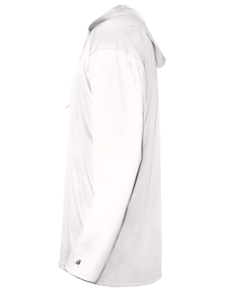 Badger 4150 Men's B-Core Long-Sleeve Hooded Tee Badger