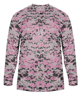 Badger 4184 Men's Digital Long-Sleeve Tee Badger