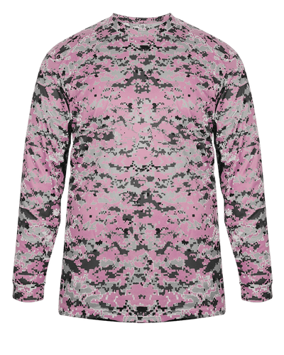 Badger 4184 Men's Digital Long-Sleeve Tee
