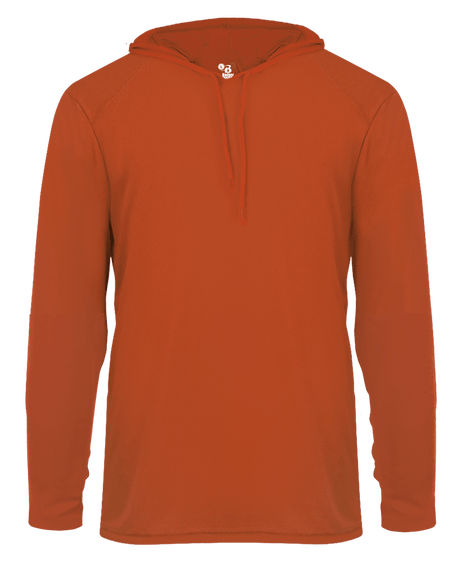 Badger 4150 Men's B-Core Long-Sleeve Hooded Tee Badger