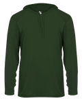 Badger 4150 Men's B-Core Long-Sleeve Hooded Tee Badger