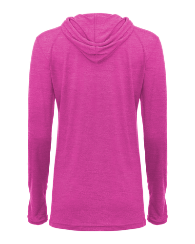 Badger Women's Tri-Blend Surplice Hooded Tee