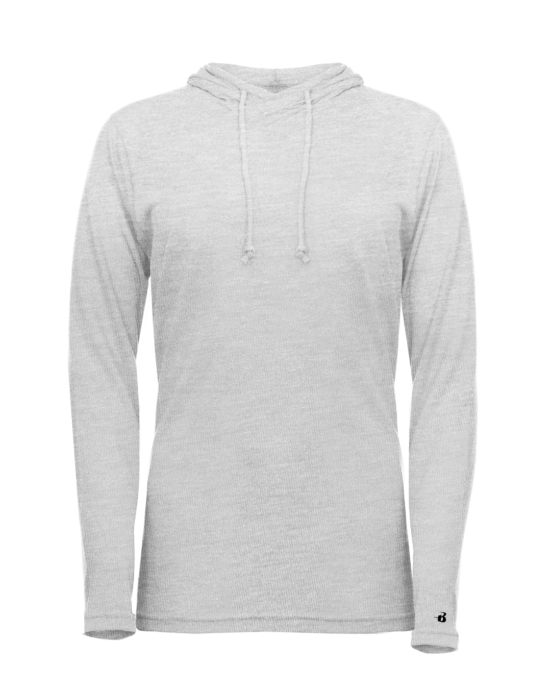 Badger Women's Tri-Blend Surplice Hooded Tee Badger