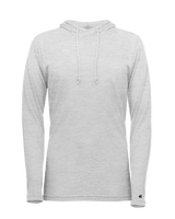 Badger Women's Tri-Blend Surplice Hooded Tee Badger