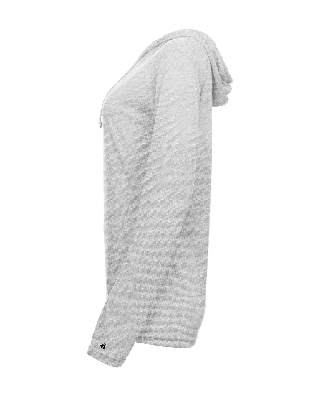 Badger Women's Tri-Blend Surplice Hooded Tee Badger