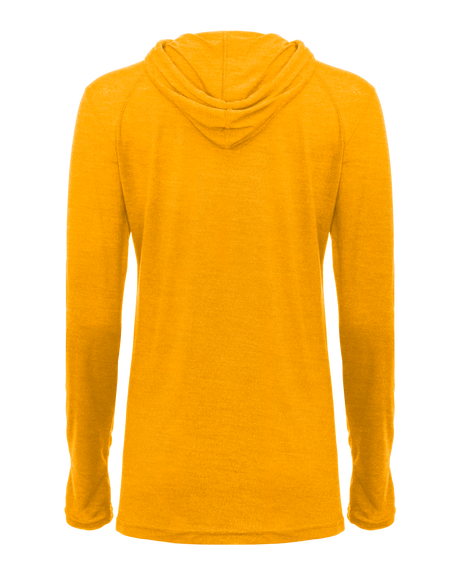 Badger Women's Tri-Blend Surplice Hooded Tee Badger