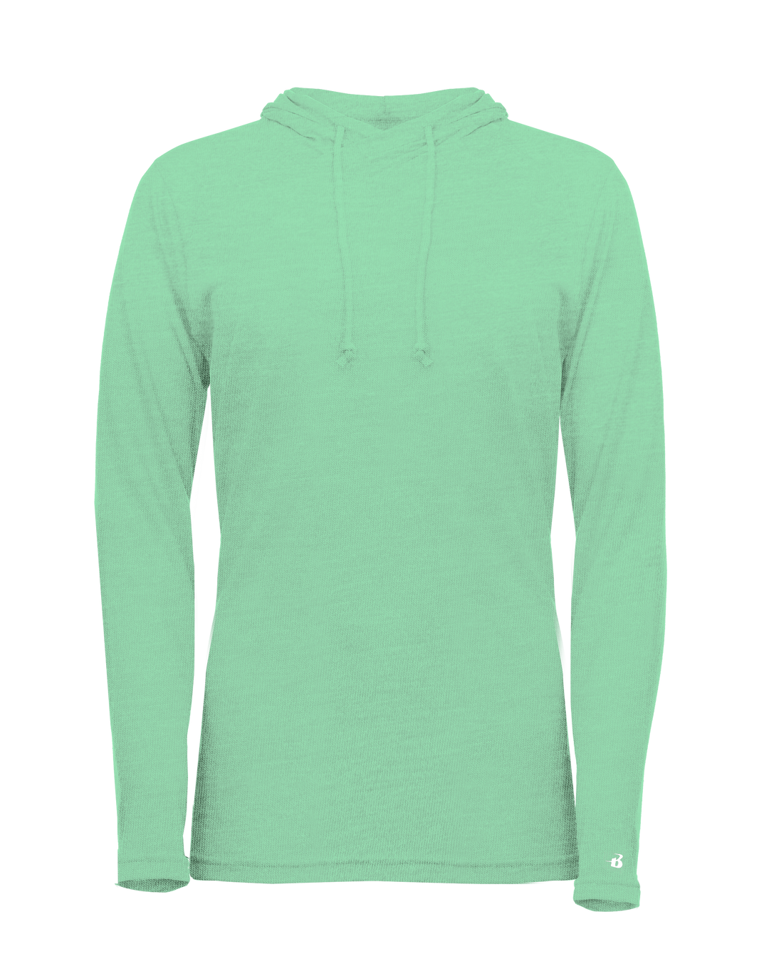 Badger Women's Tri-Blend Surplice Hooded Tee Badger