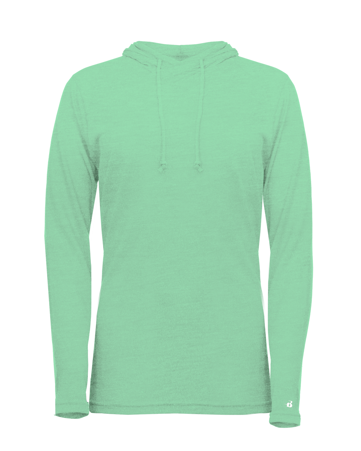 Badger Women's Tri-Blend Surplice Hooded Tee Badger