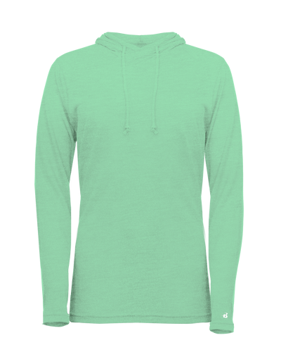 Badger Women's Tri-Blend Surplice Hooded Tee