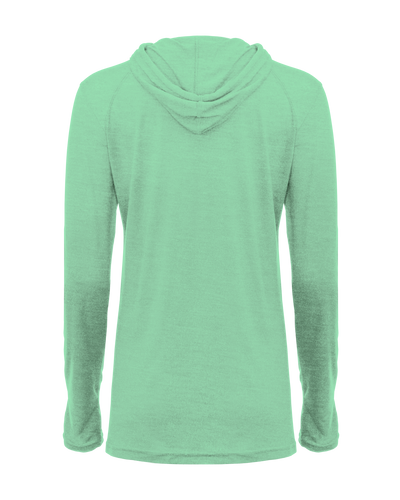 Badger Women's Tri-Blend Surplice Hooded Tee