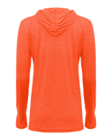 Badger Women's Tri-Blend Surplice Hooded Tee Badger