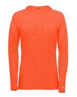 Badger Women's Tri-Blend Surplice Hooded Tee Badger