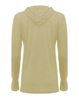 Badger Women's Tri-Blend Surplice Hooded Tee Badger