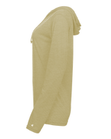 Badger Women's Tri-Blend Surplice Hooded Tee Badger