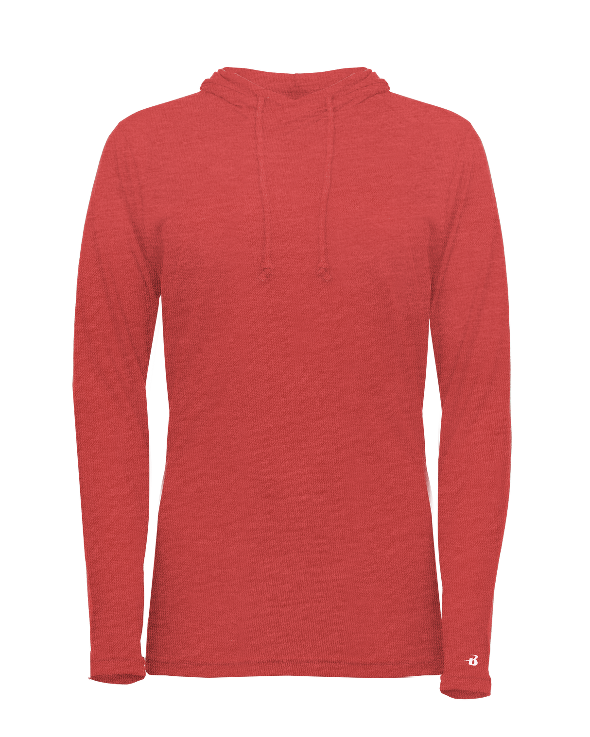 Badger Women's Tri-Blend Surplice Hooded Tee Badger