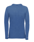 Badger Women's Tri-Blend Surplice Hooded Tee Badger