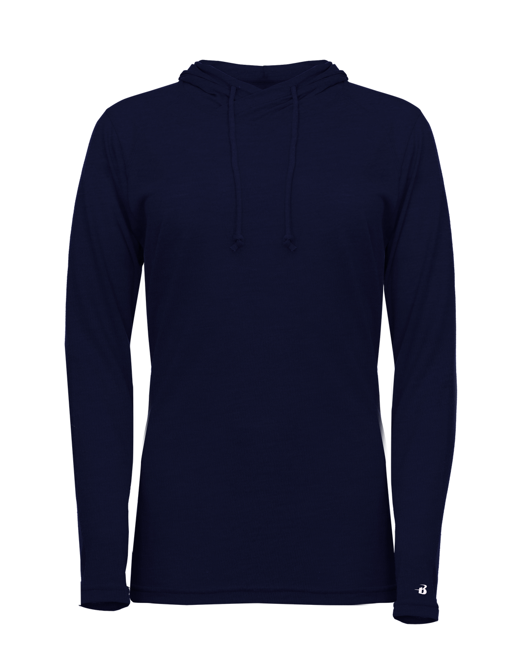 Badger Women's Tri-Blend Surplice Hooded Tee Badger