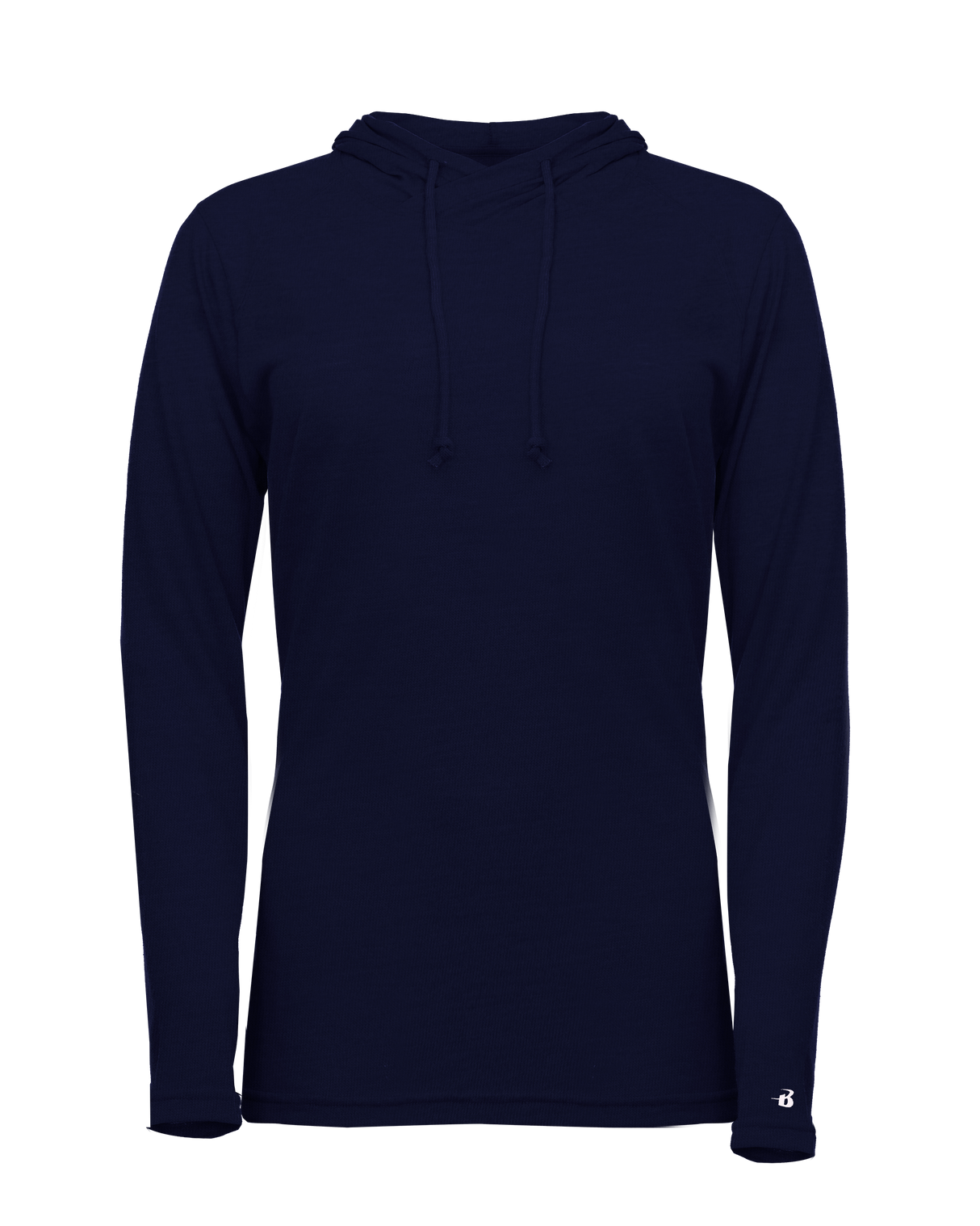 Badger Women's Tri-Blend Surplice Hooded Tee Badger