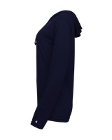 Badger Women's Tri-Blend Surplice Hooded Tee Badger