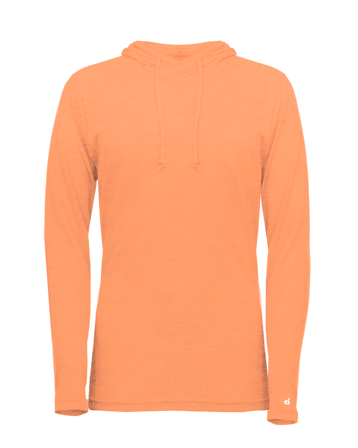 Badger Women's Tri-Blend Surplice Hooded Tee Badger