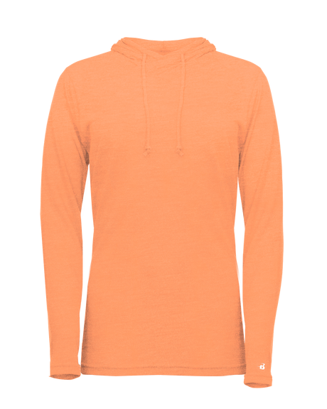 Badger Women's Tri-Blend Surplice Hooded Tee Badger