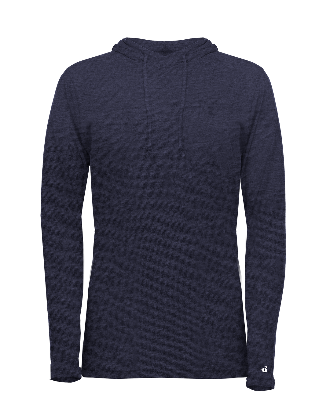 Badger Women's Tri-Blend Surplice Hooded Tee Badger