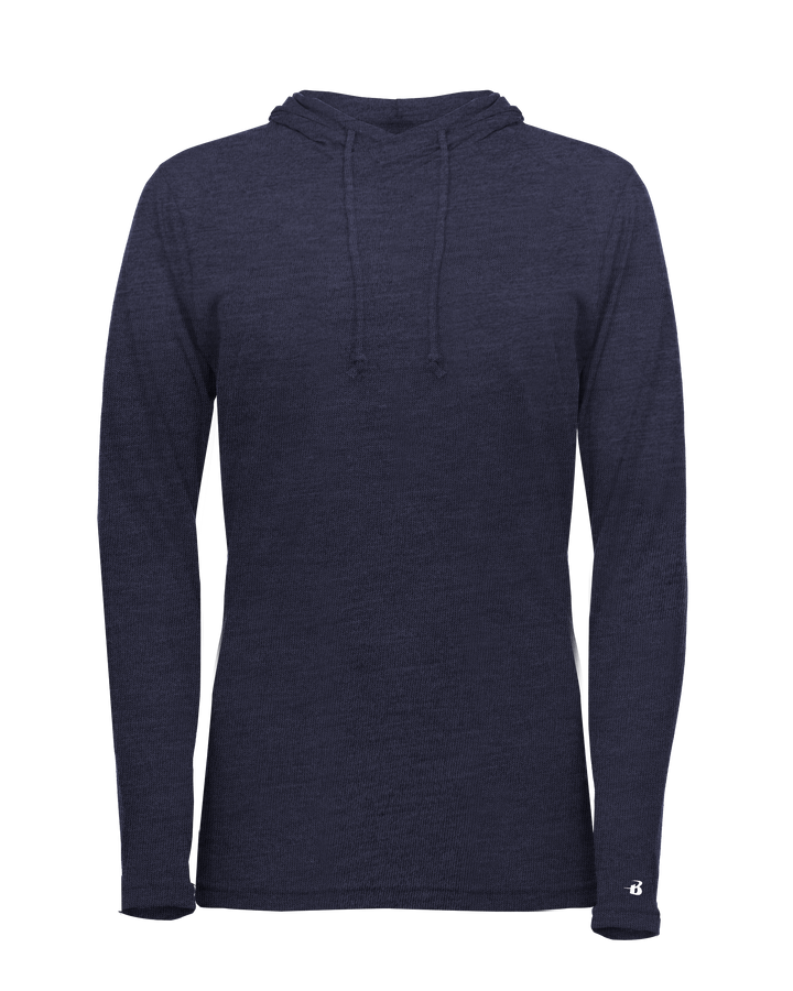 Badger Women's Tri-Blend Surplice Hooded Tee Badger