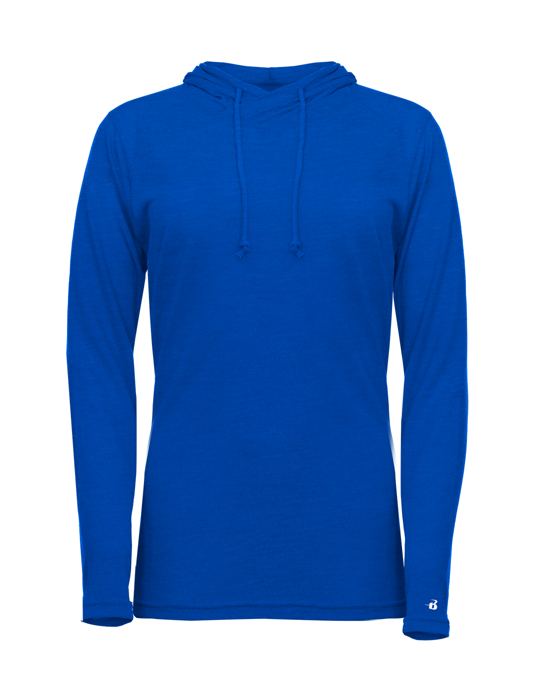 Badger Women's Tri-Blend Surplice Hooded Tee Badger