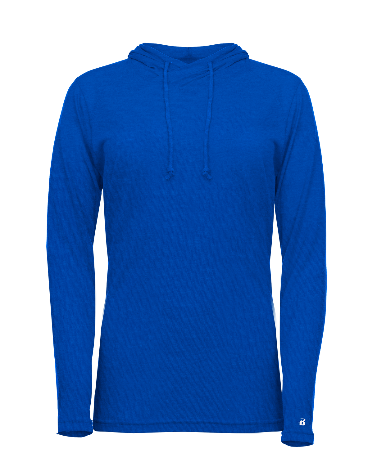 Badger Women's Tri-Blend Surplice Hooded Tee Badger