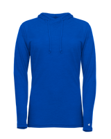 Badger Women's Tri-Blend Surplice Hooded Tee Badger