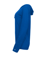 Badger Women's Tri-Blend Surplice Hooded Tee Badger
