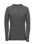 Badger Women's Tri-Blend Surplice Hooded Tee Badger