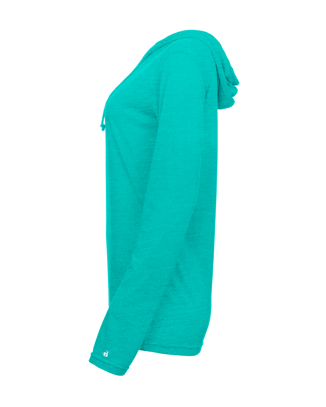 Badger Women's Tri-Blend Surplice Hooded Tee Badger