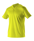 Alleson Adult Baseball 2 Button Henley Jersey Alleson