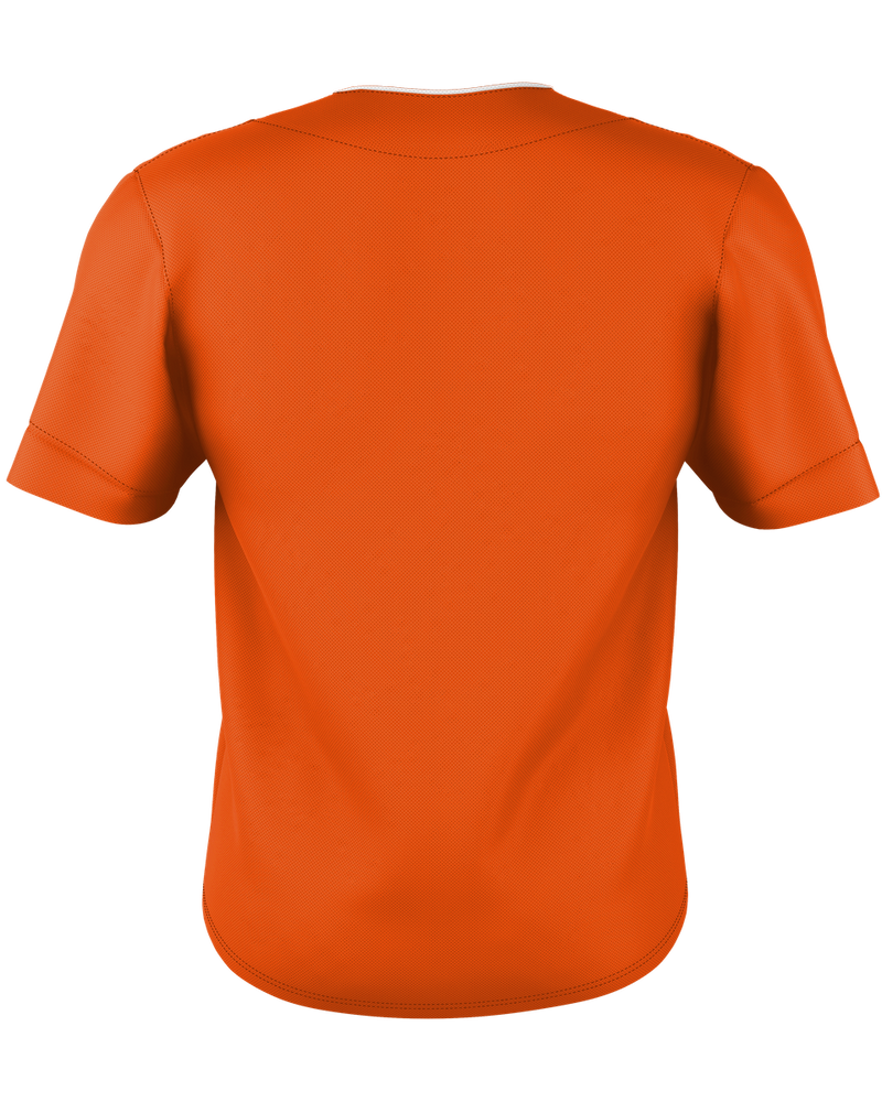 Alleson Adult Two Button Mesh Baseball Jersey With Piping