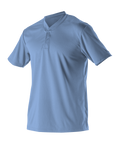 Alleson Adult Baseball 2 Button Henley Jersey Alleson