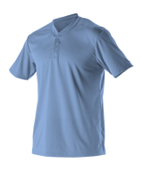 Alleson Adult Baseball 2 Button Henley Jersey Alleson