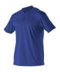 Alleson Adult Baseball 2 Button Henley Jersey Alleson
