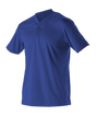 Alleson Adult Baseball 2 Button Henley Jersey Alleson