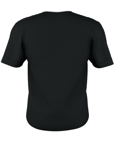 Alleson Adult Two Button Mesh Baseball Jersey With Piping