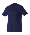 Alleson Adult Baseball 2 Button Henley Jersey Alleson