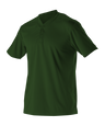 Alleson Adult Baseball 2 Button Henley Jersey Alleson