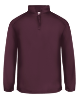 Badger Men's 1/4 Zip Perf. Fleece Badger