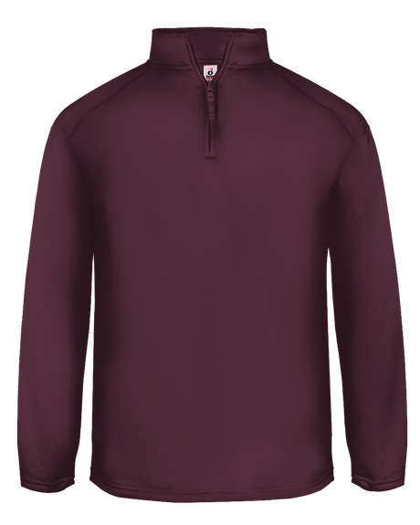 Badger Men's 1/4 Zip Perf. Fleece Badger