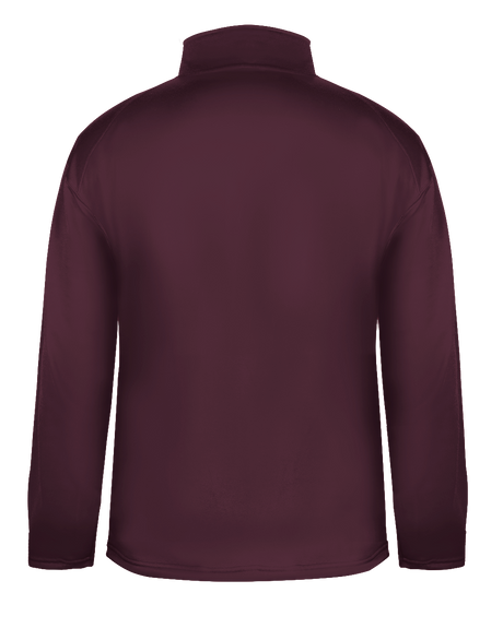 Badger Men's 1/4 Zip Perf. Fleece Badger